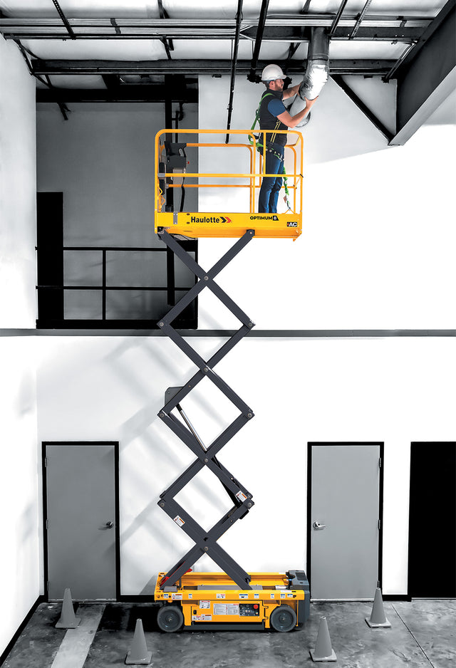 Haulotte Optimum 8AC - 19ft Electric Scissor Lift