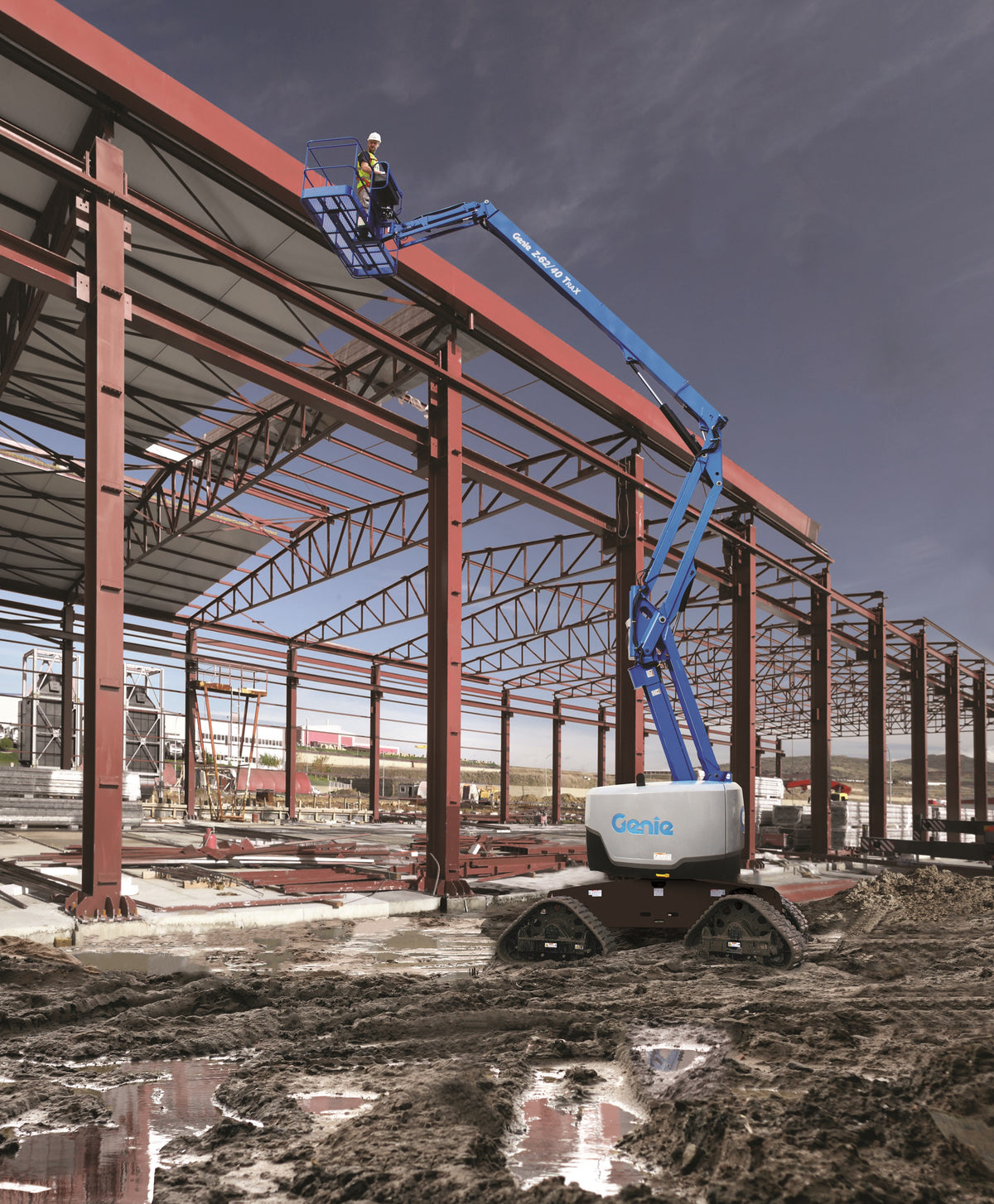 Genie Z-62/40 - 60ft Diesel Knuckle Boom Lift