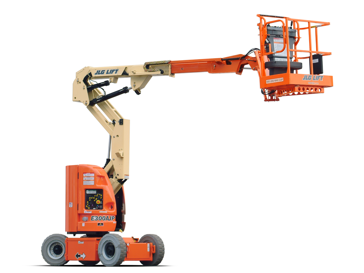 JLG E300AJP 30ft Electric Narrow Knuckle Boom Lift