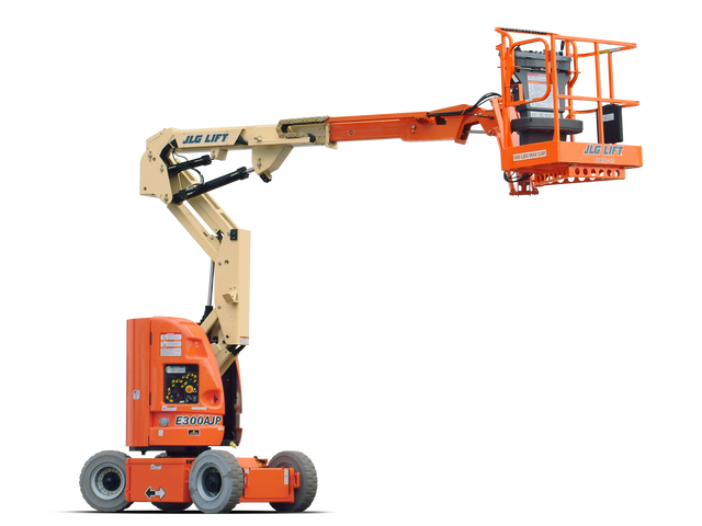 JLG E300AJP 30ft Electric Narrow Knuckle Boom Lift