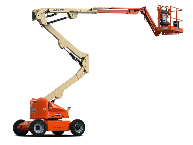 JLG E450AJ 45ft Electric Knuckle Boom Lift