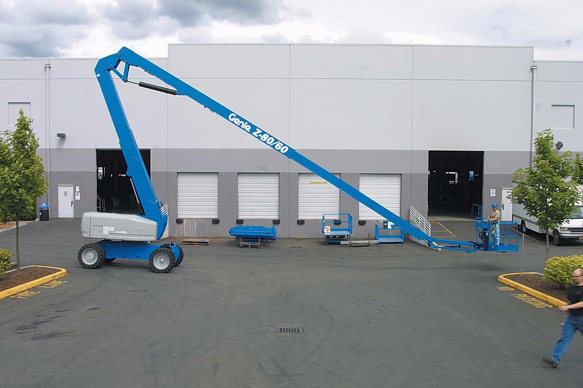 Genie 80ft Diesel Knuckle Boom Lift