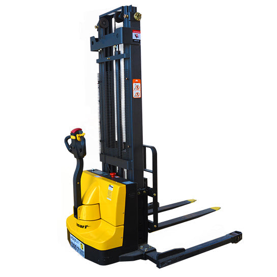 1 Tonne to 3.3m - Lift Straddle Leg Electric Stacker Forklift