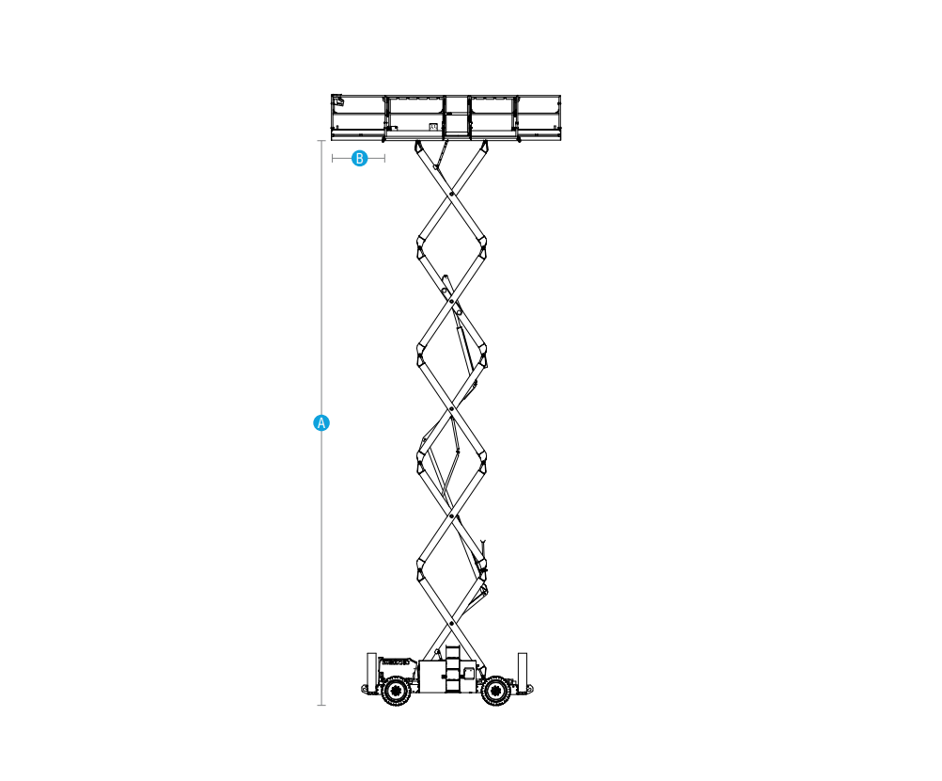 Sinoboom 1323RD (4389RD) Self Levelling Diesel Scissor Lift – Auslift ...