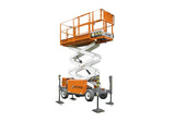 Snorkel S2255RT - 22ft Rough Terrain Diesel Scissor Lift