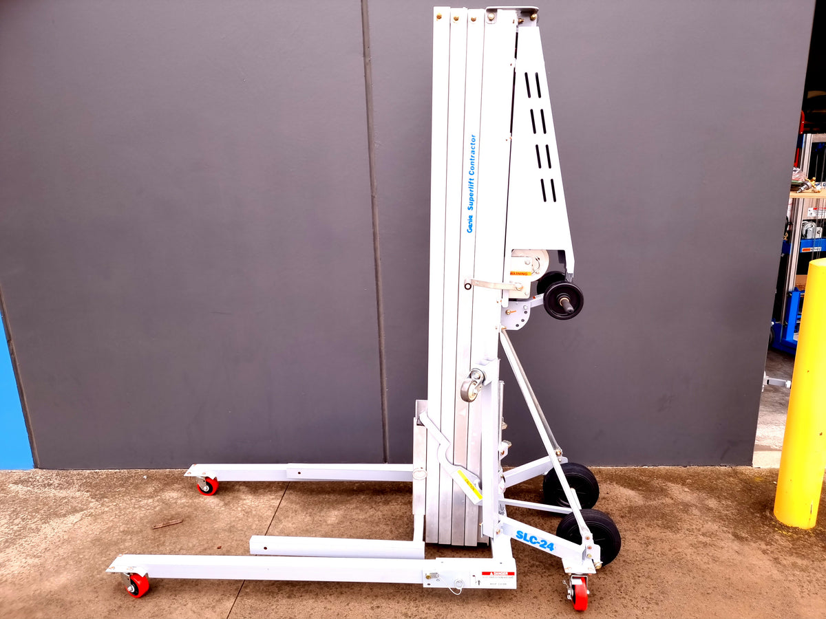 Genie SLC Super Lift Contractor 3.94m - 7.32m Duct Lifter, 295kg Lift