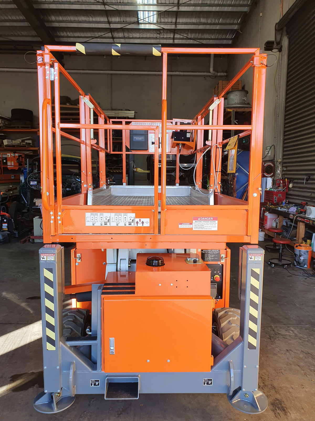 Snorkel S2255RT - 22ft Rough Terrain Diesel Scissor Lift