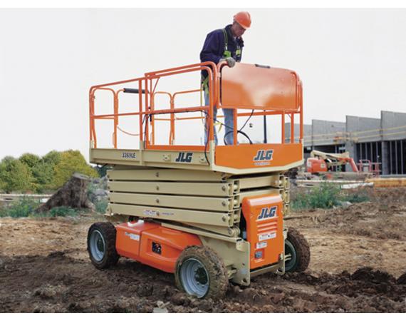 JLG 32ft RT Bi-Energy Rough Terrain Scissor Lift