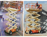 JLG 32ft RT Bi-Energy Rough Terrain Scissor Lift