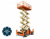 JLG 53ft RT Self Levelling Diesel Scissor Lift