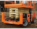 JLG 53ft RT Self Levelling Diesel Scissor Lift