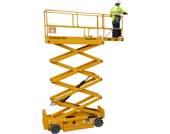 Haulotte Compact10N 26ft Narrow Electric Scissor Lift