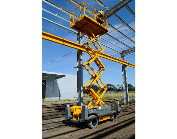 Haulotte 26ft Rough Terrain Diesel Scissor Lift