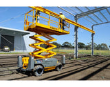Haulotte 26ft Rough Terrain Diesel Scissor Lift