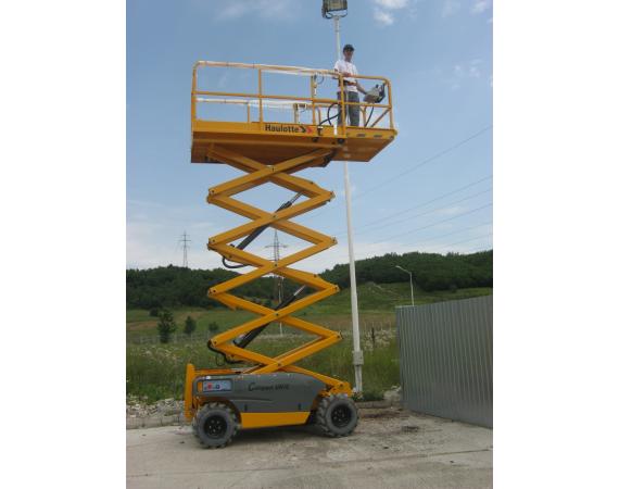 Haulotte 32ft RT Bi-Energy Scissor Lift