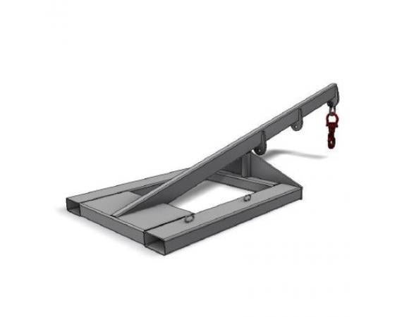Forklift 1100kg Jib Fixed Incline - DHE-1100
