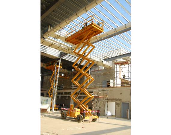 Haulotte 43ft RT Self Levelling Diesel Scissor Lift