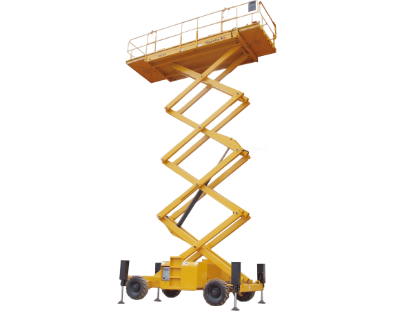 Haulotte 43ft RT Self Levelling Diesel Scissor Lift