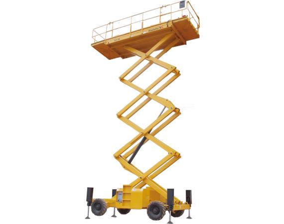 Haulotte 53ft RT Self Levelling Diesel Scissor Lift