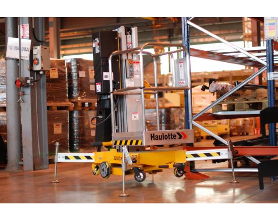 Haulotte 36ft push around manlift vertical lift