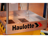 Haulotte 36ft push around manlift vertical lift