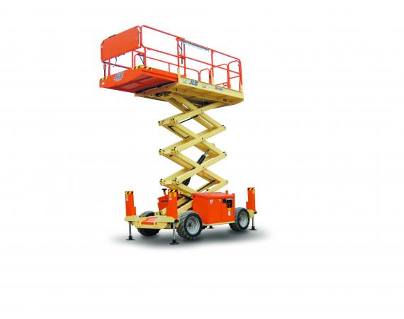 JLG 26ft Rough Terrain Diesel Scissor Lift