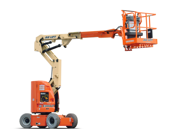 JLG E300AJP 30ft Electric Narrow Knuckle Boom Lift