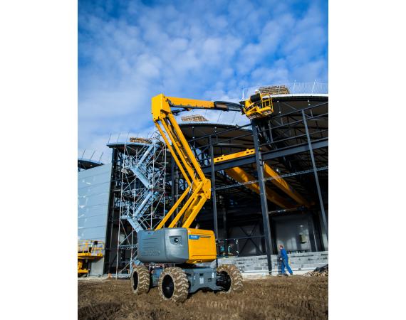Haulotte 60ft Electric Knuckle Boom Lift